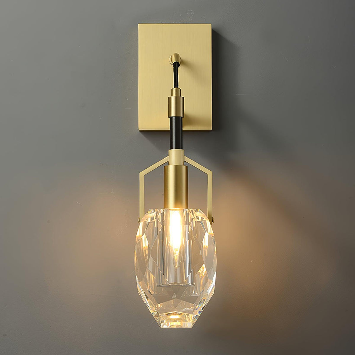 Nerisse Crystal Wall Lamp-Moonnatur