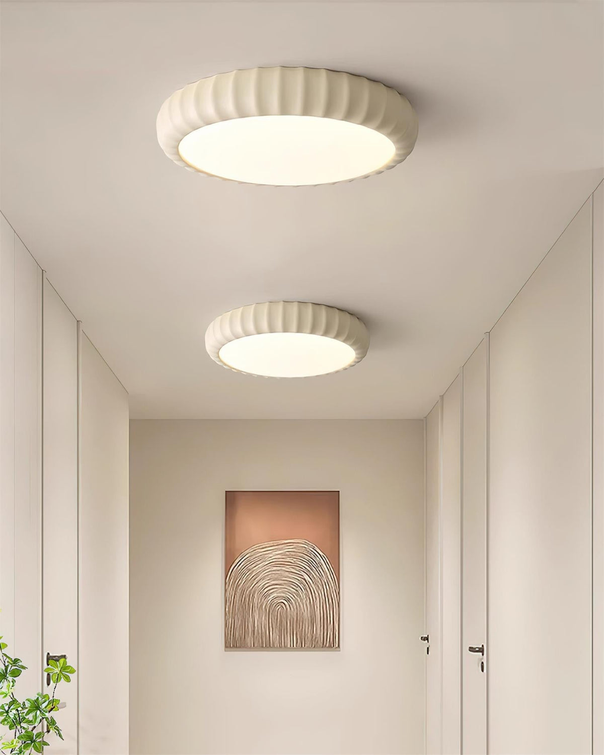 Ainsden Resin Ceiling Light-Moonnatur