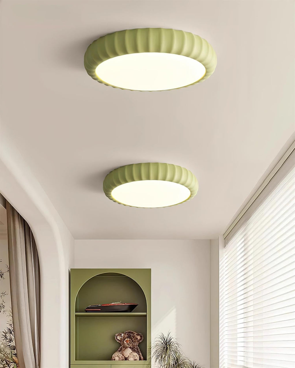 Ainsden Resin Ceiling Light-Moonnatur