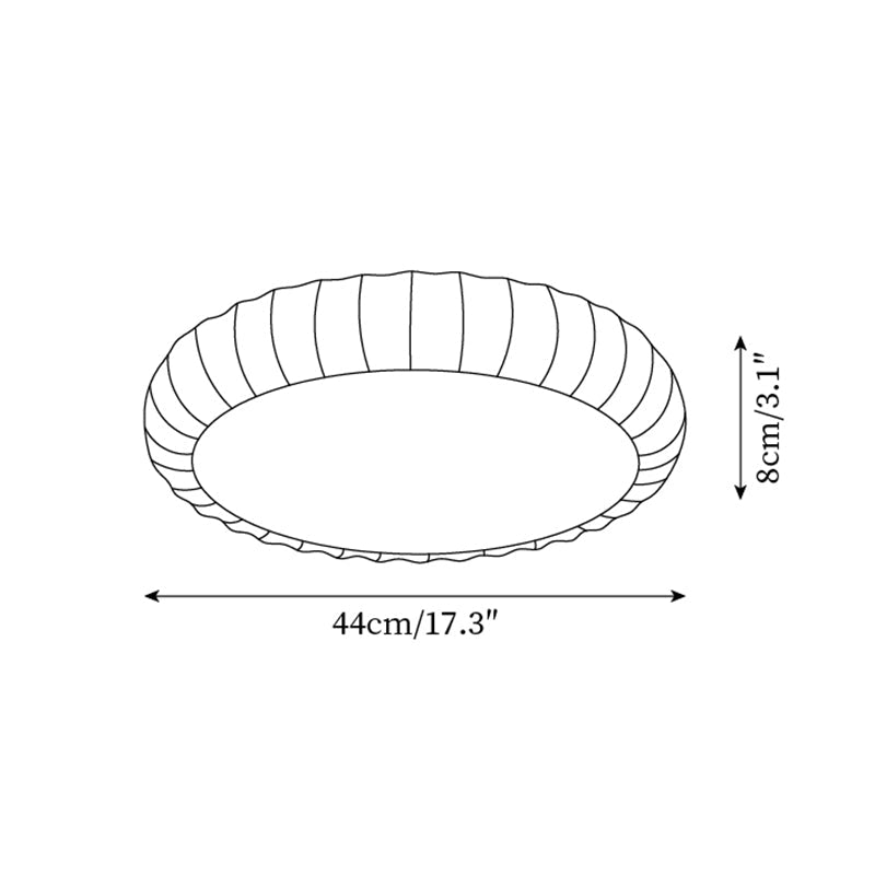 Ainsden Resin Ceiling Light-Moonnatur