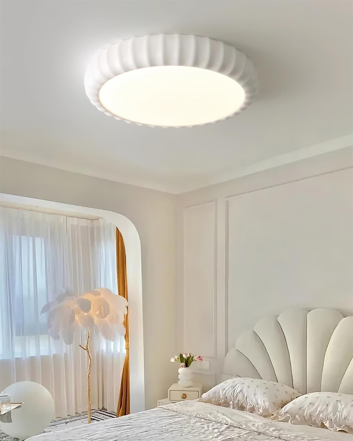 Ainsden Resin Ceiling Light-Moonnatur