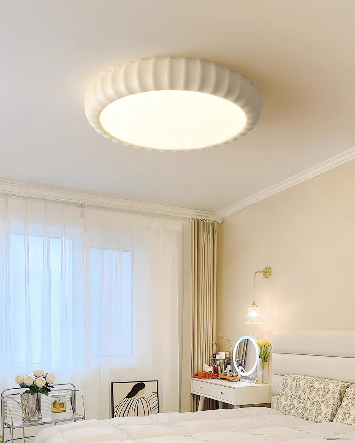Ainsden Resin Ceiling Light-Moonnatur