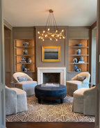 Beldenfield Brass Chandelier-Moonnatur
