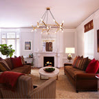 Beldenfield Brass Chandelier-Moonnatur