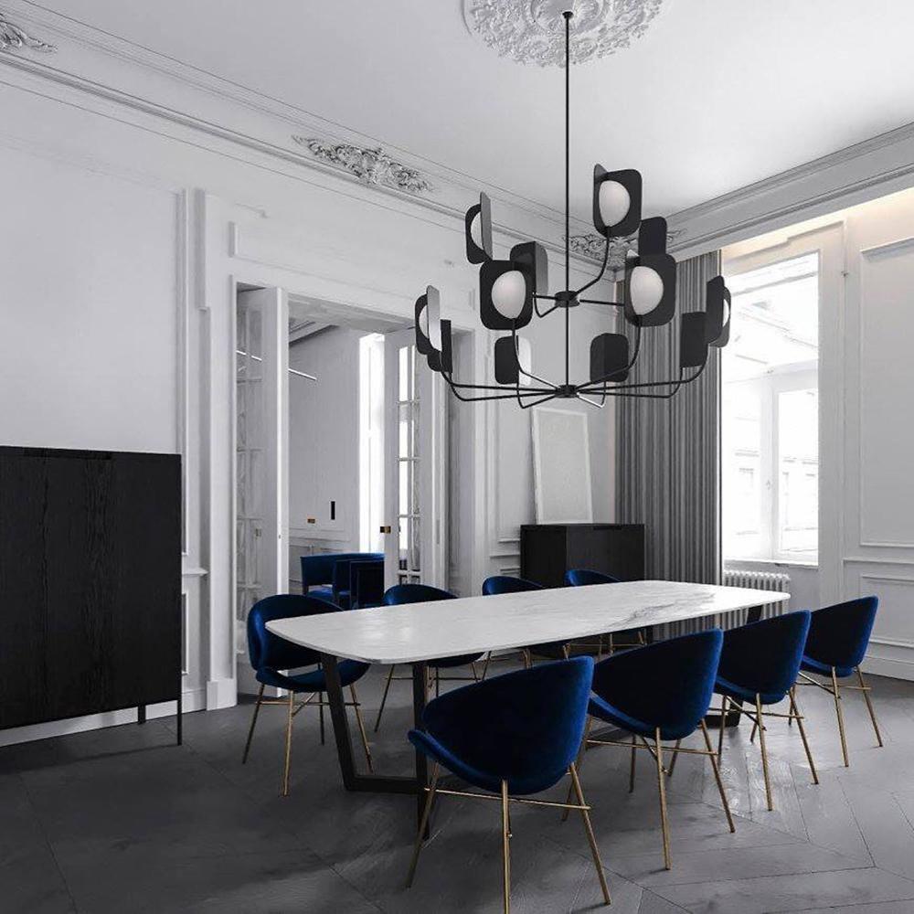 Doranune Acrylic Chandelier-Moonnatur