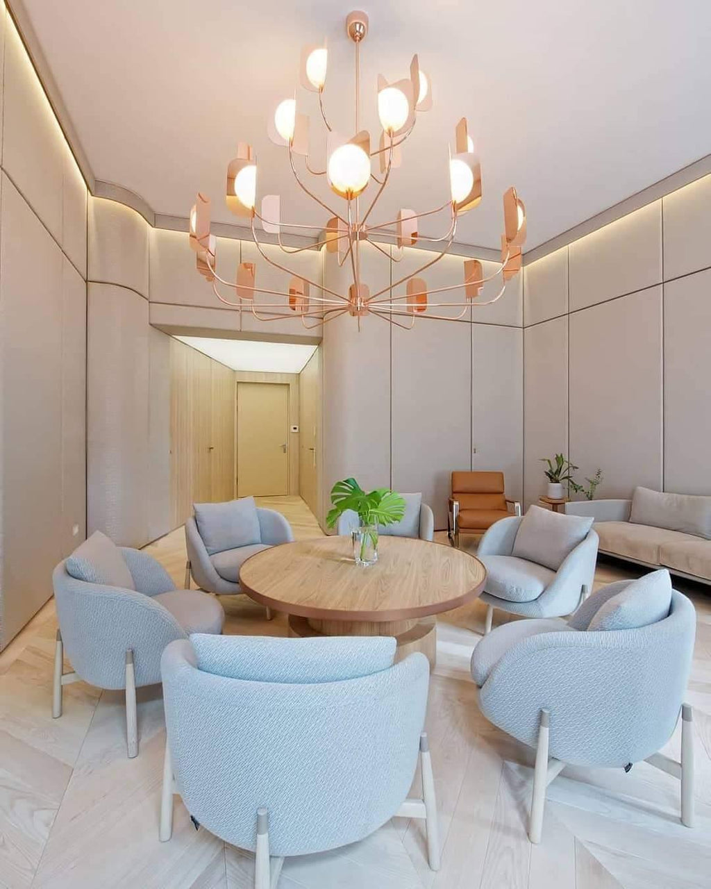 Doranune Acrylic Chandelier-Moonnatur