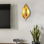 Vardeneth Brass Wall Light-Moonnatur