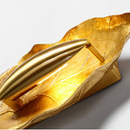Vardeneth Brass Wall Light-Moonnatur