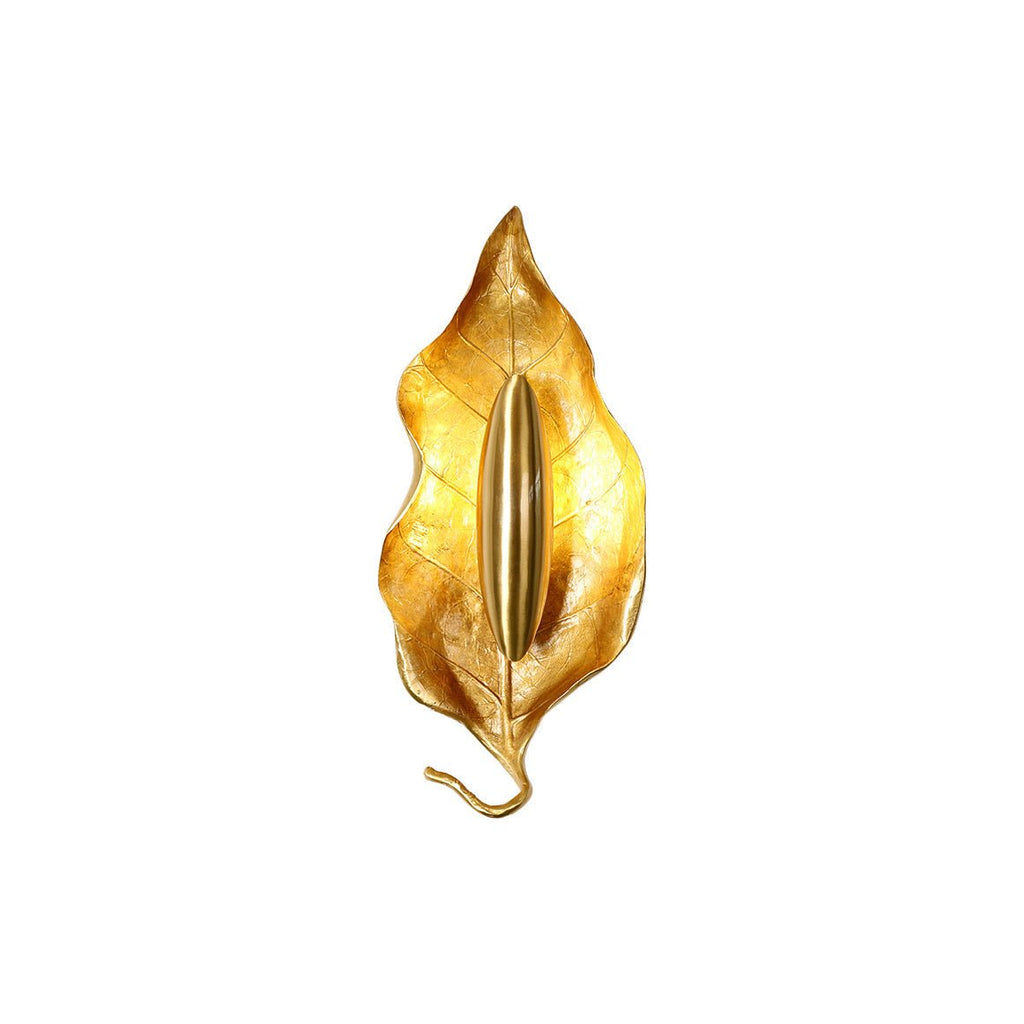 Vardeneth Brass Wall Light-Moonnatur