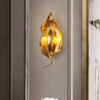 Vardeneth Brass Wall Light-Moonnatur