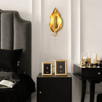 Vardeneth Brass Wall Light-Moonnatur