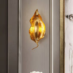 Vardeneth Brass Wall Light-Moonnatur