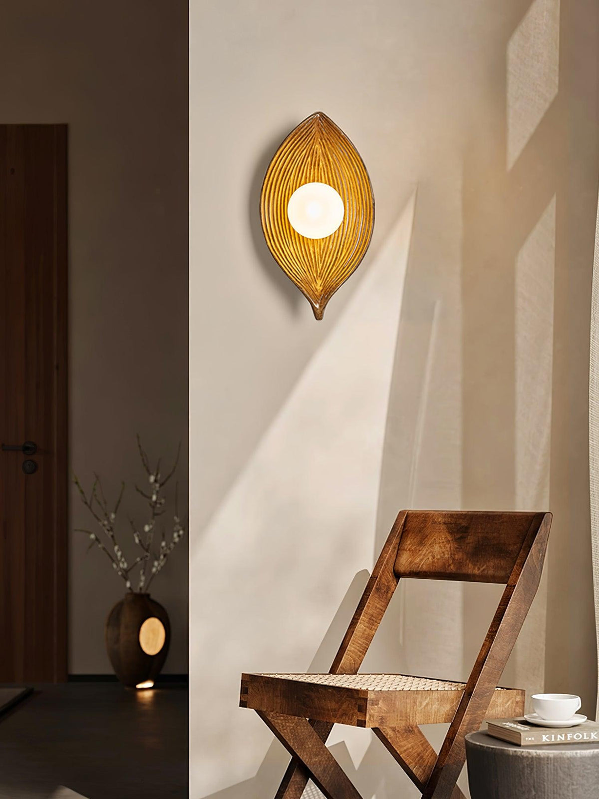 Odenelle Resin Wall Light-Moonnatur