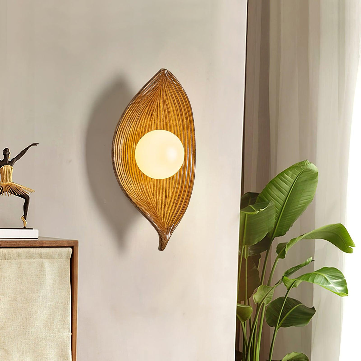 Odenelle Resin Wall Light-Moonnatur