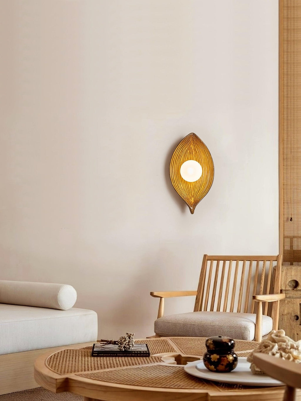 Odenelle Resin Wall Light-Moonnatur