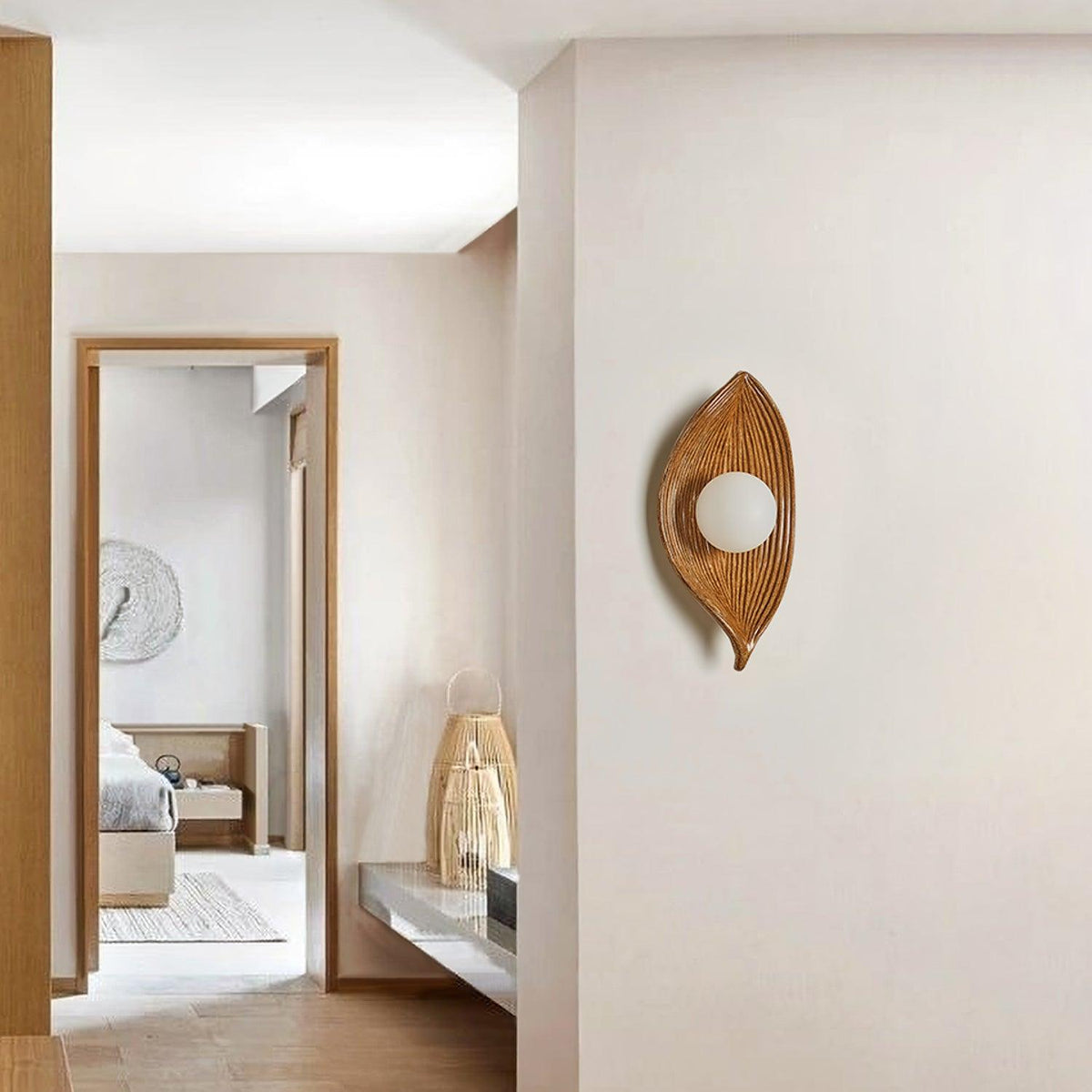 Odenelle Resin Wall Light-Moonnatur