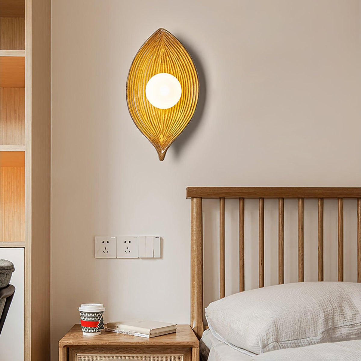 Odenelle Resin Wall Light-Moonnatur