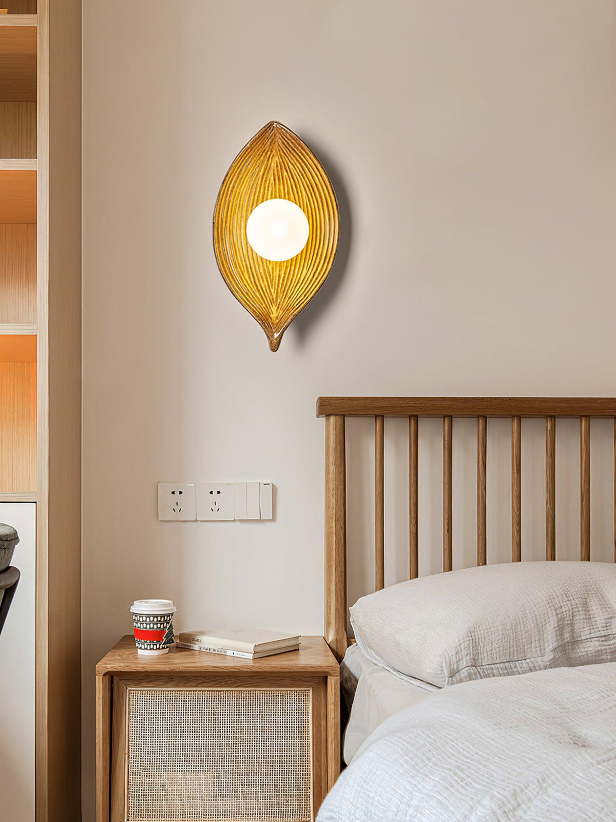 Odenelle Resin Wall Light-Moonnatur