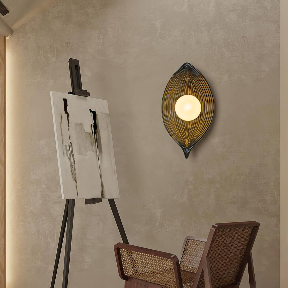 Odenelle Resin Wall Light-Moonnatur