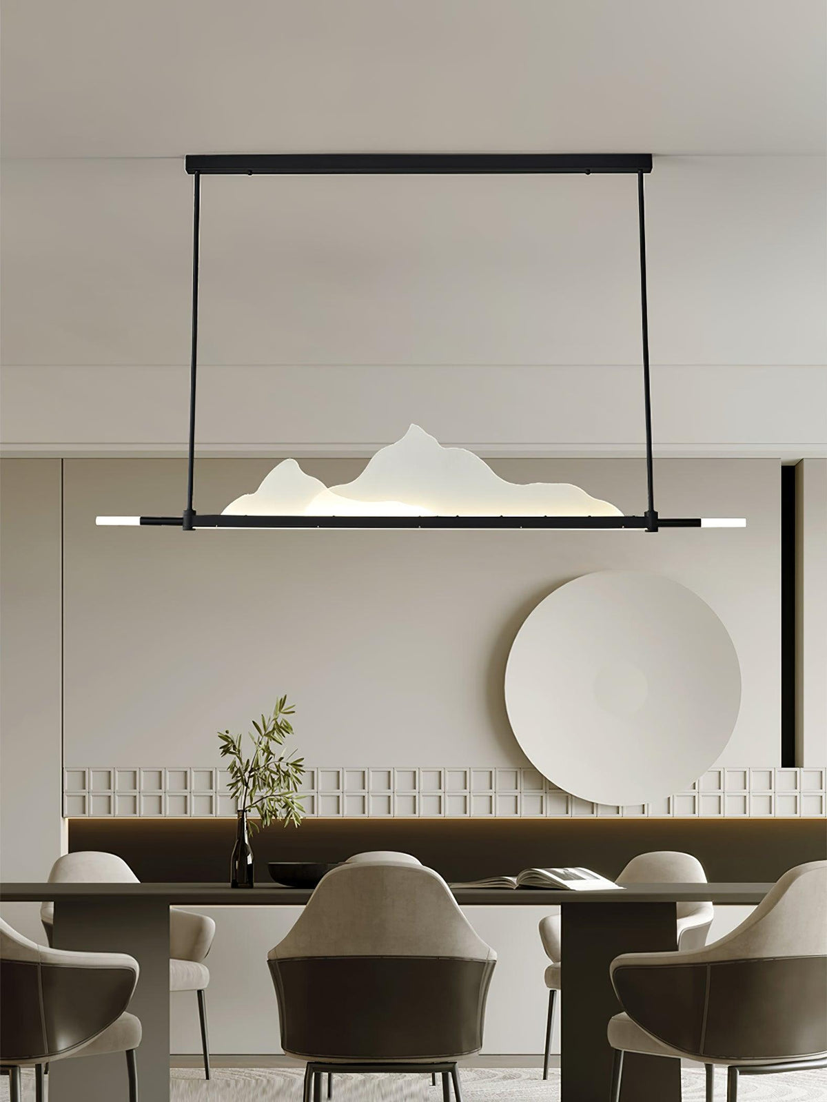 Kestwyn Acrylic Pendant Light-Moonnatur