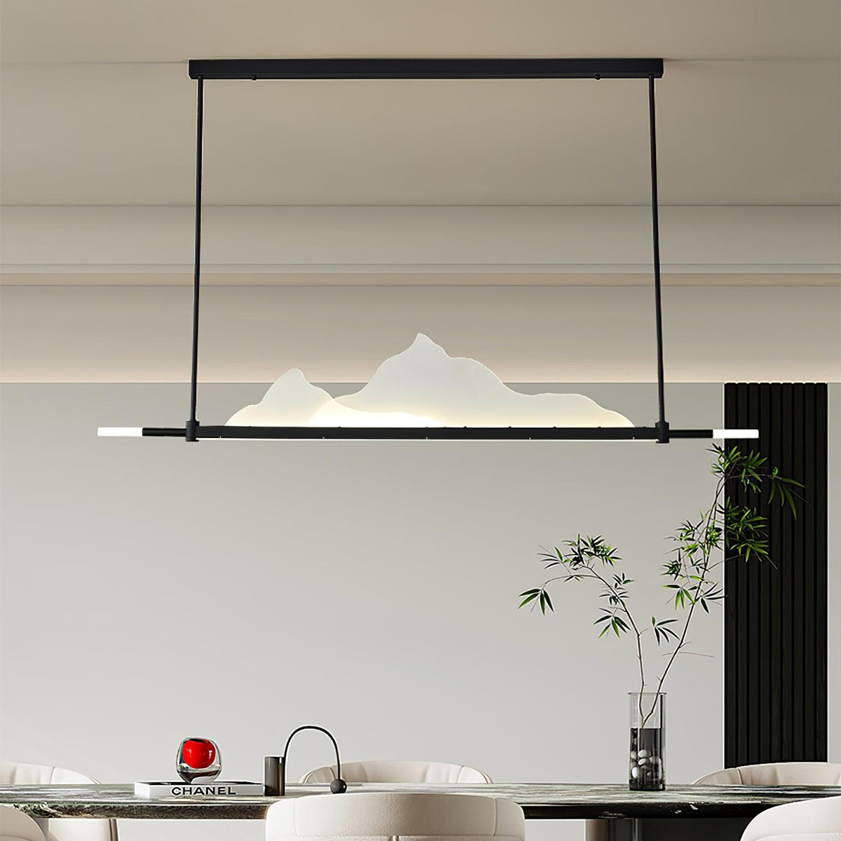 Kestwyn Acrylic Pendant Light-Moonnatur