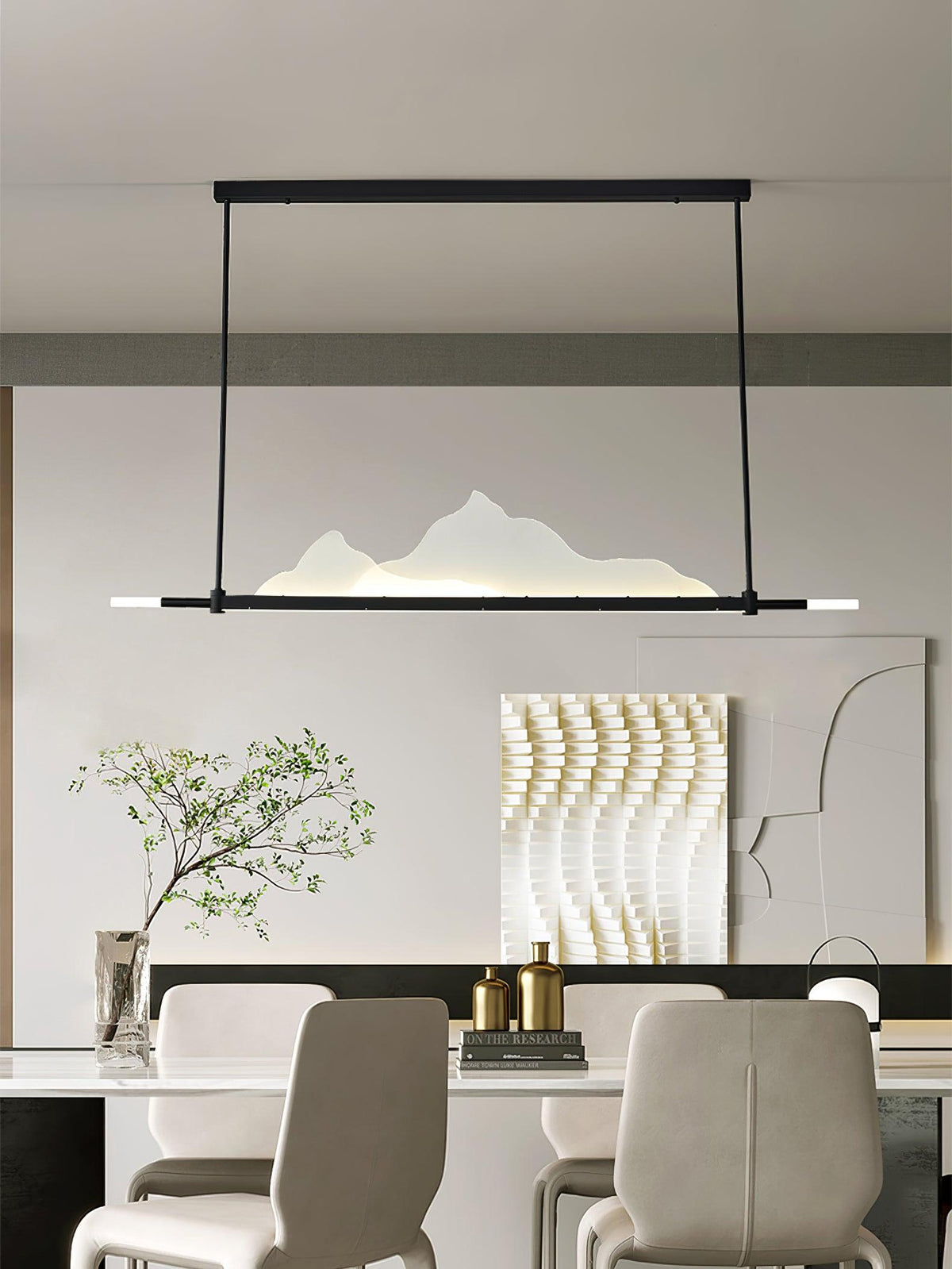 Kestwyn Acrylic Pendant Light-Moonnatur