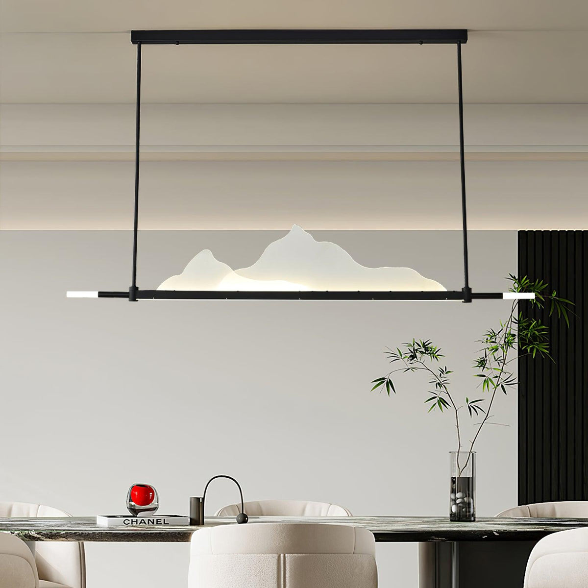 Kestwyn Acrylic Pendant Light-Moonnatur