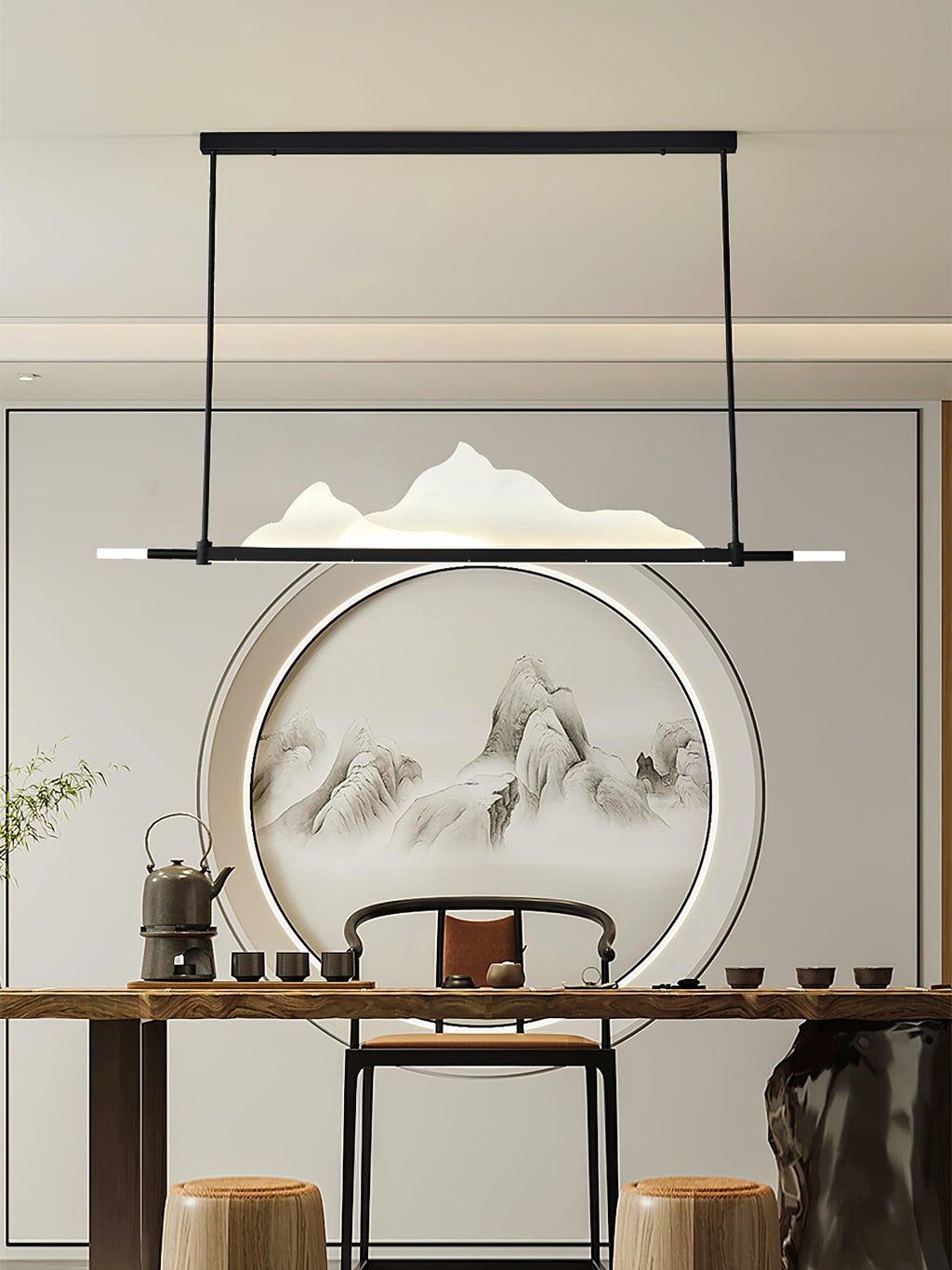 Kestwyn Acrylic Pendant Light-Moonnatur