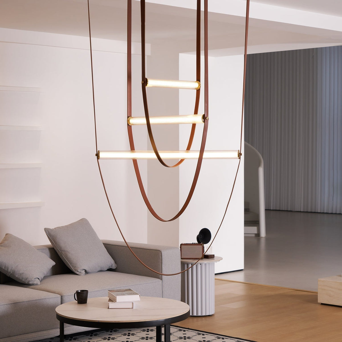 Alderose Silicone Pendant Light-Moonnatur