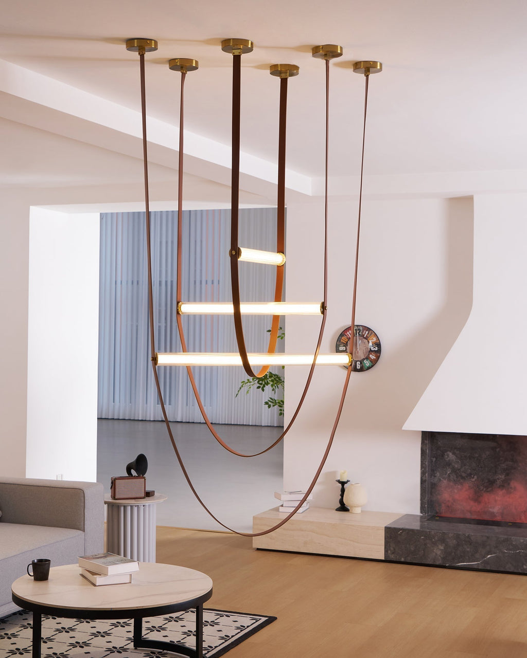 Alderose Silicone Pendant Light-Moonnatur