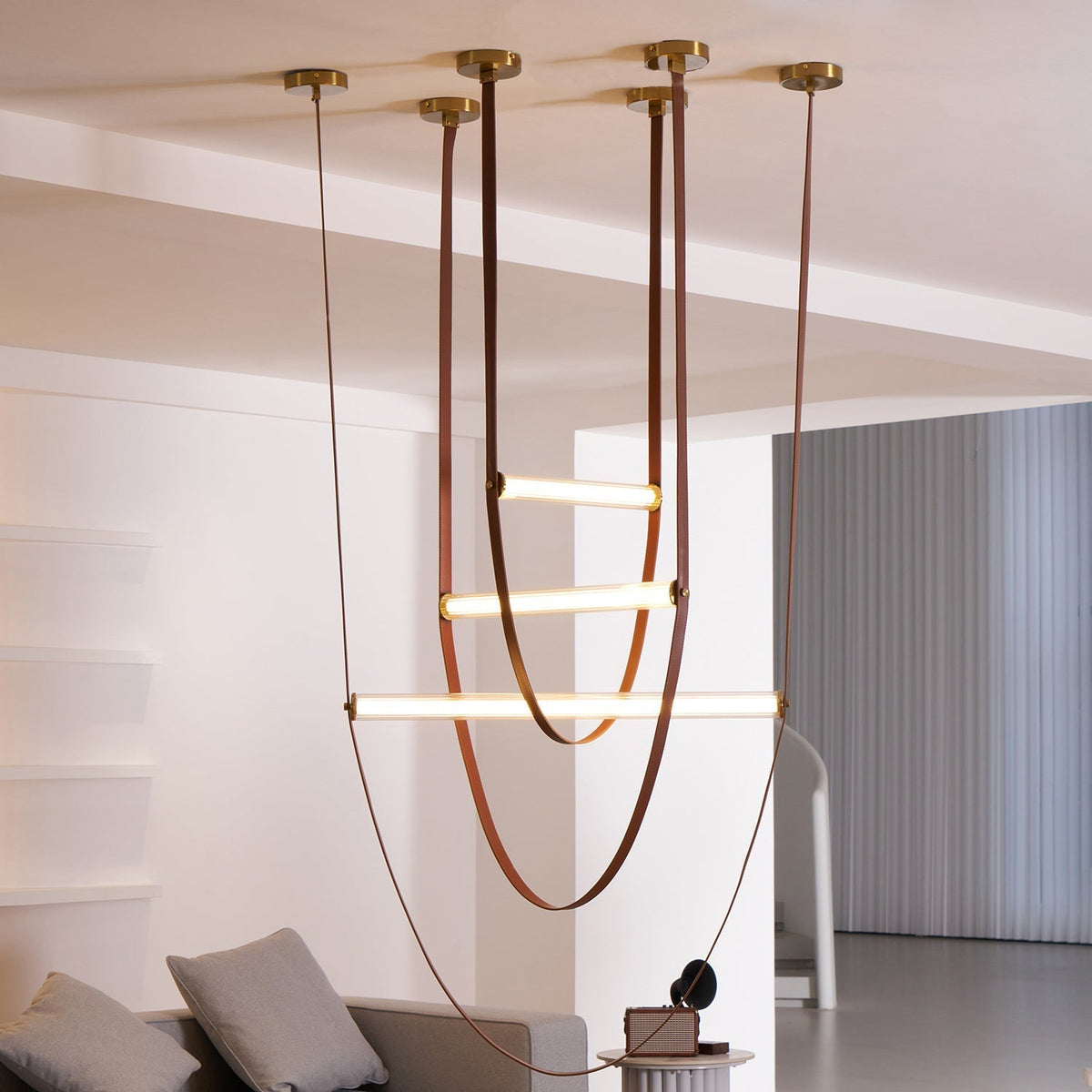 Alderose Silicone Pendant Light-Moonnatur