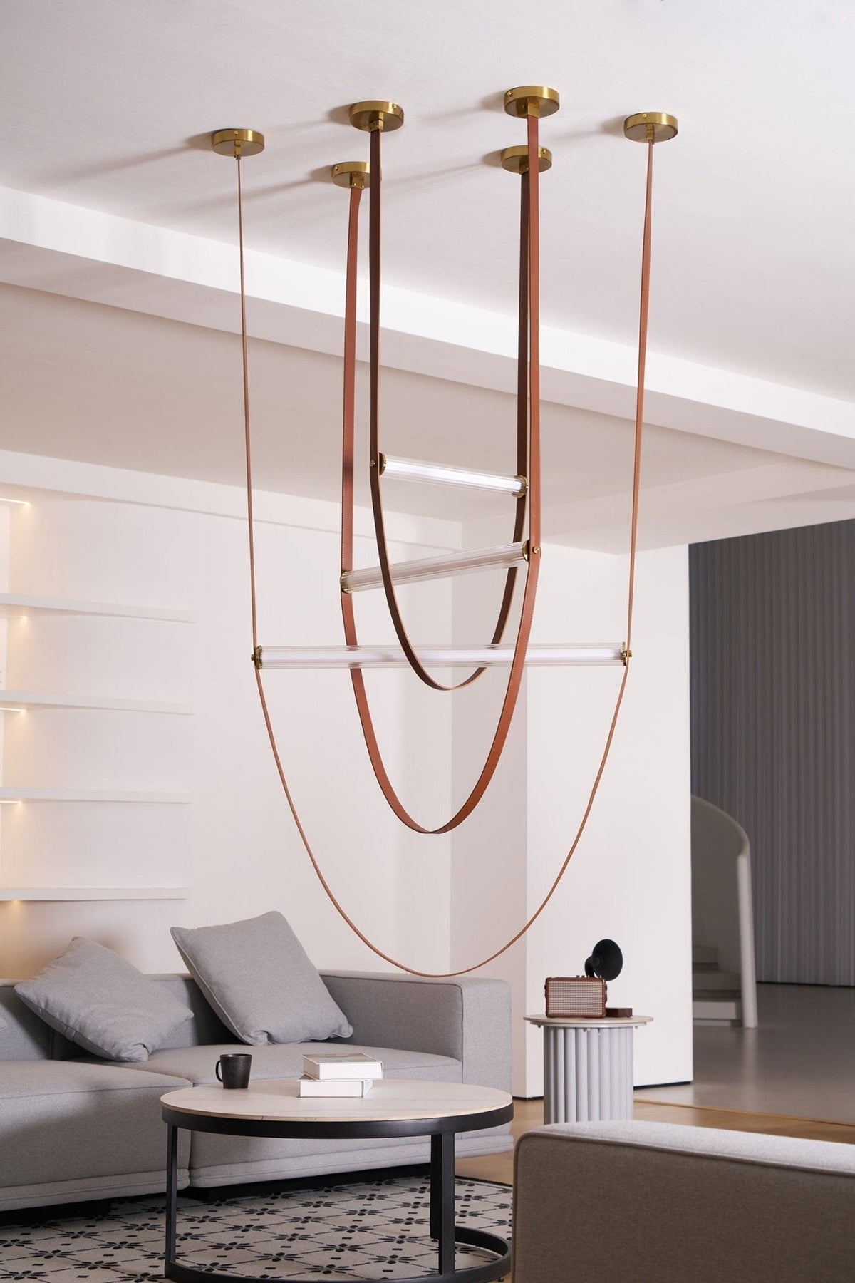 Alderose Silicone Pendant Light-Moonnatur
