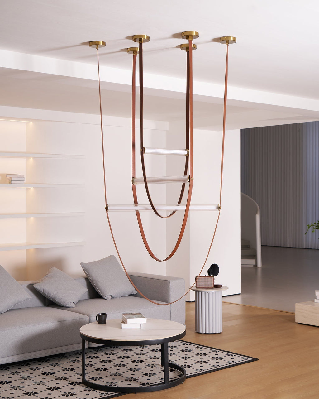Alderose Silicone Pendant Light-Moonnatur