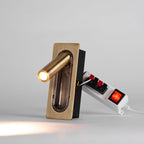 Braxley Aluminium Wall Light-Moonnatur