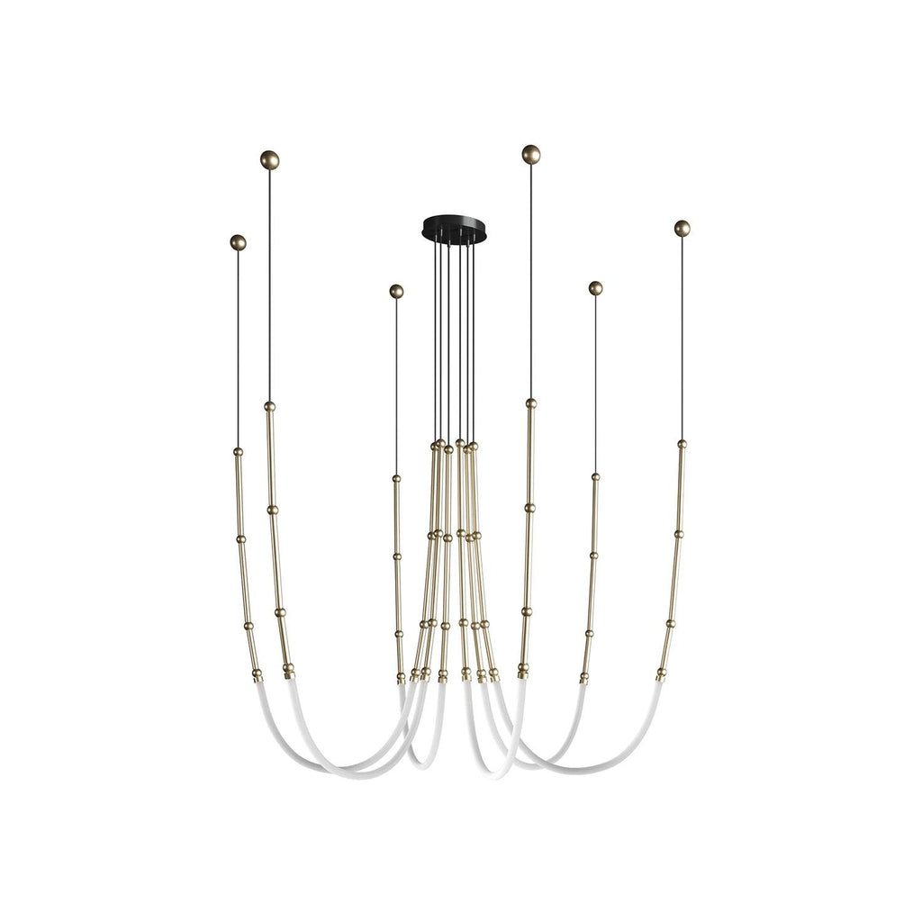 Brielleth Silicone Chandelier-Moonnatur