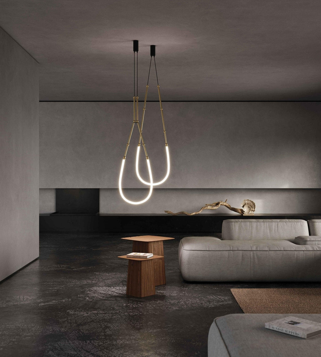 Brielleth Silicone Chandelier-Moonnatur