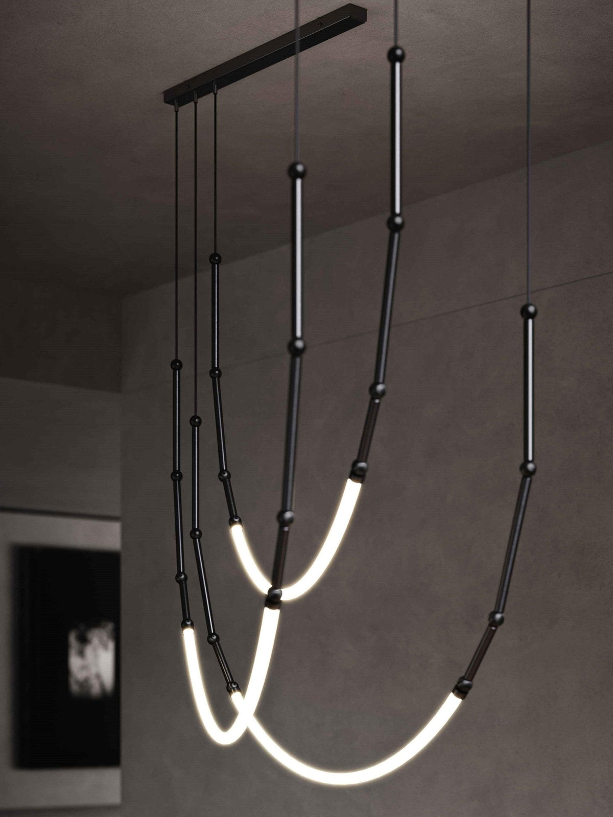 Brielleth Silicone Chandelier-Moonnatur