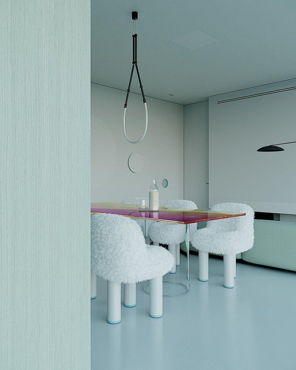 Brielleth Silicone Chandelier-Moonnatur