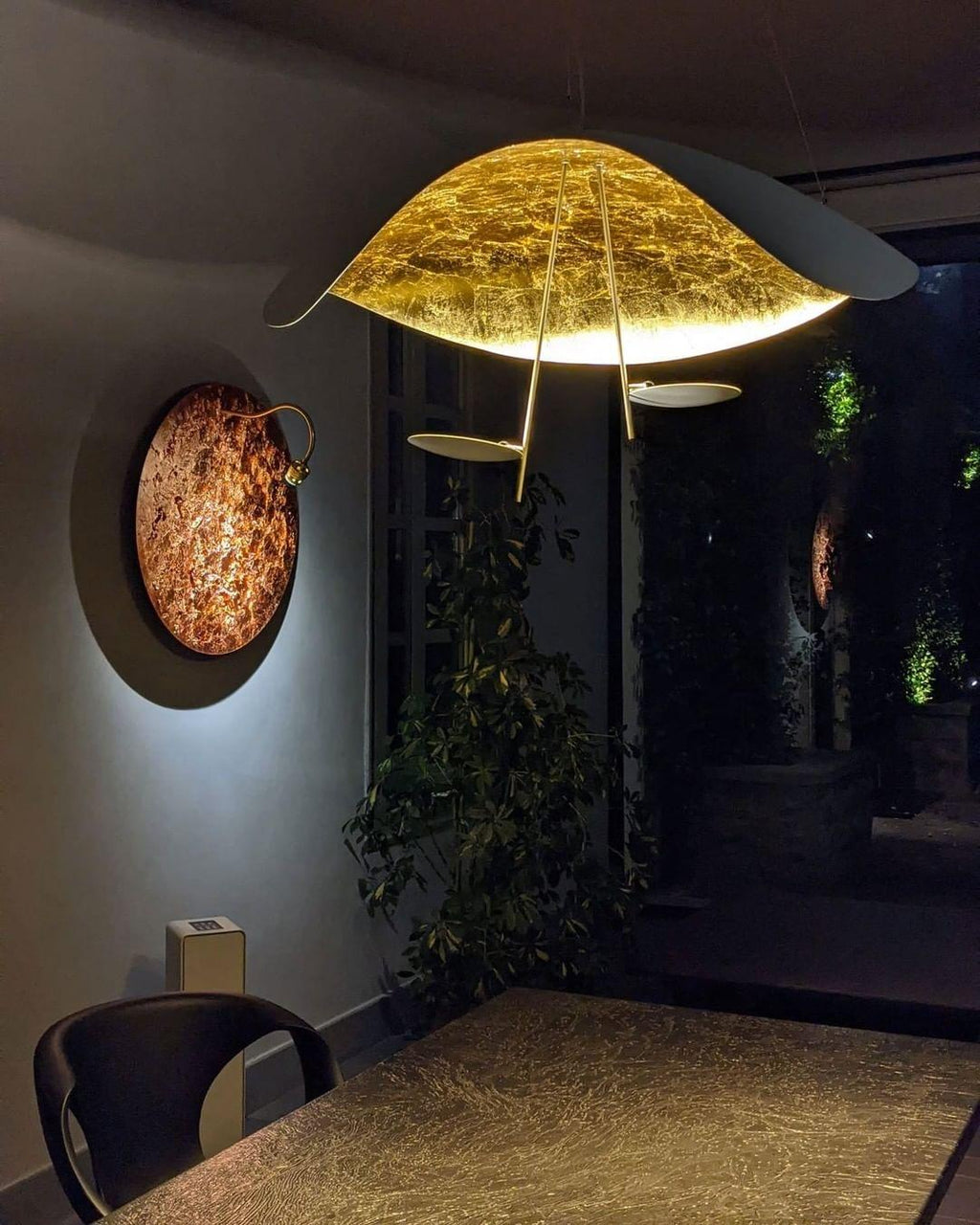 Xaloria Steel Pendant Lamp-Moonnatur