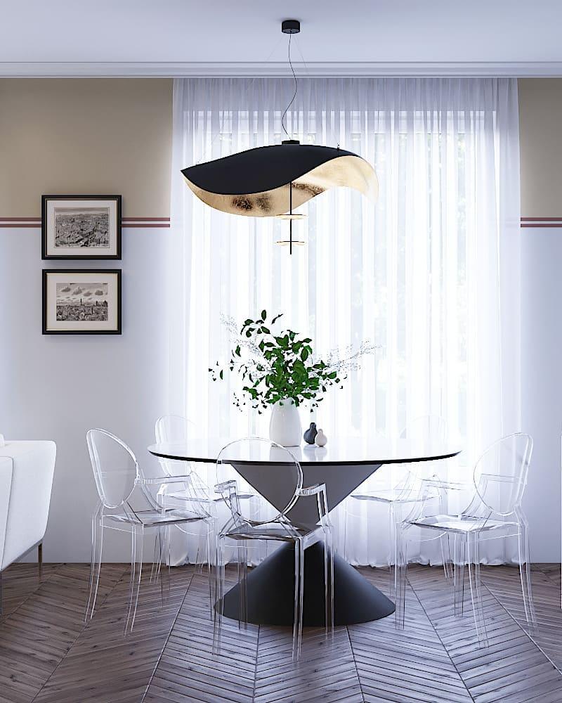 Xaloria Steel Pendant Lamp-Moonnatur