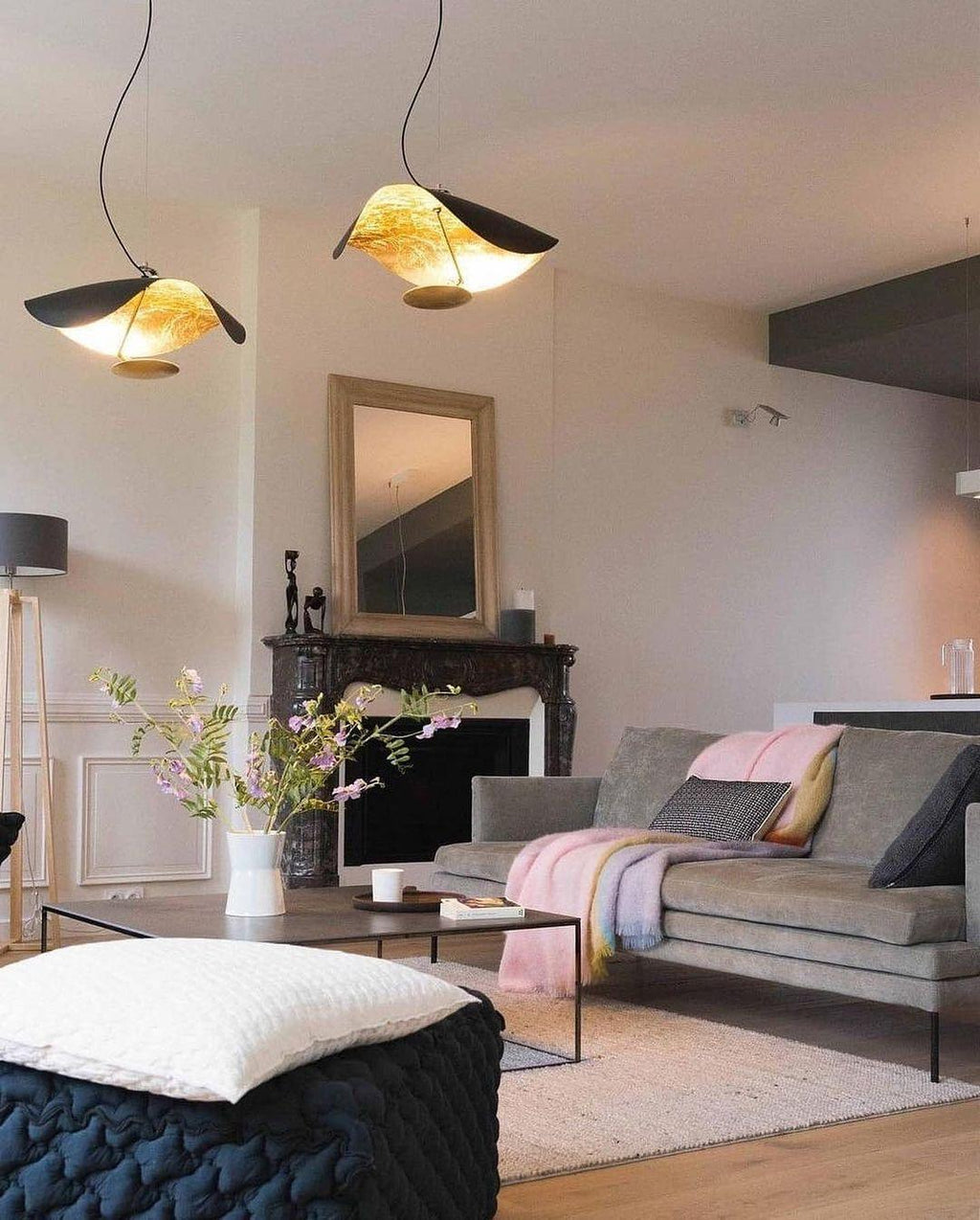Xaloria Steel Pendant Lamp-Moonnatur