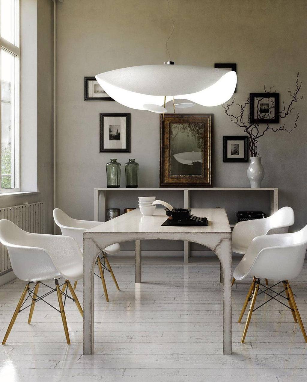 Xaloria Steel Pendant Lamp-Moonnatur