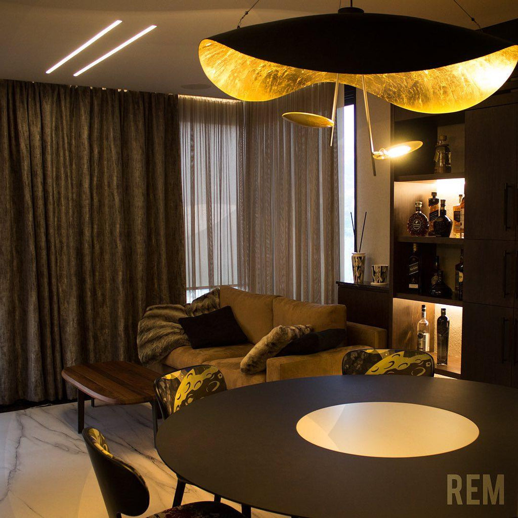Xaloria Steel Pendant Lamp-Moonnatur