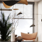 Xaloria Steel Pendant Lamp-Moonnatur