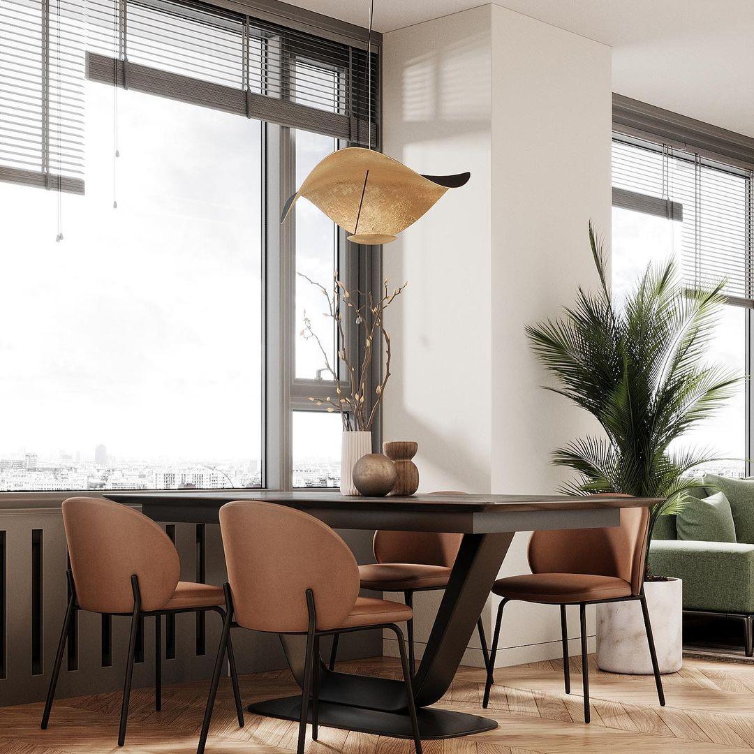 Xaloria Steel Pendant Lamp-Moonnatur