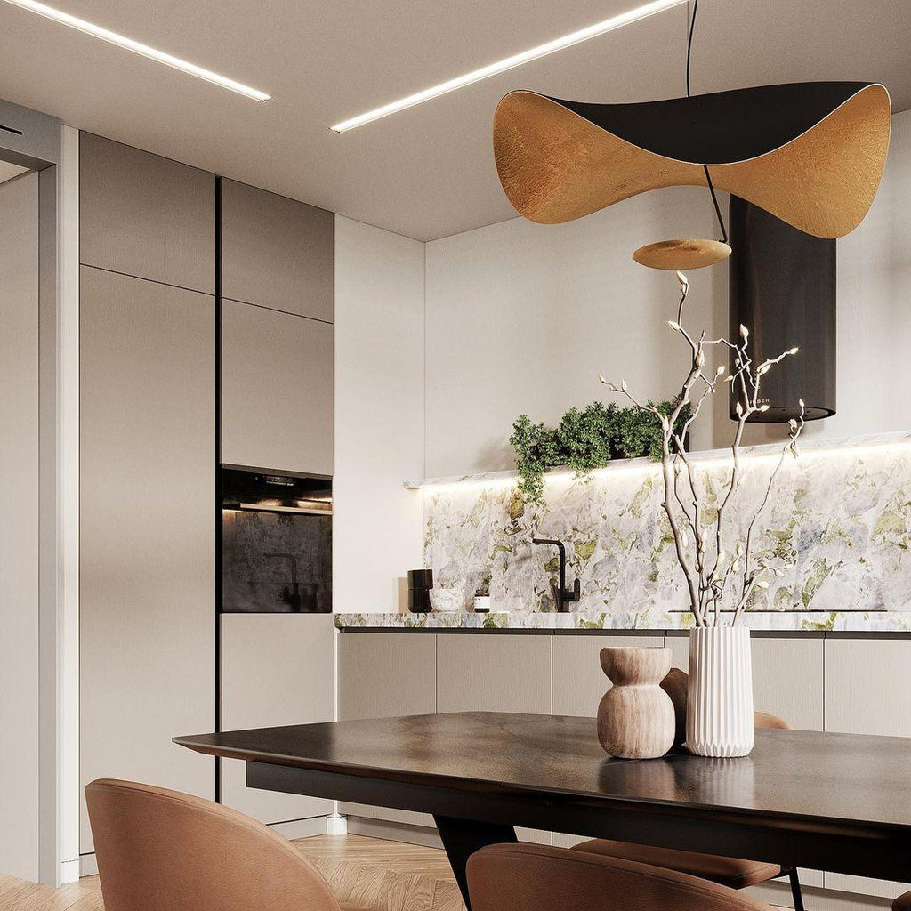 Xaloria Steel Pendant Lamp-Moonnatur