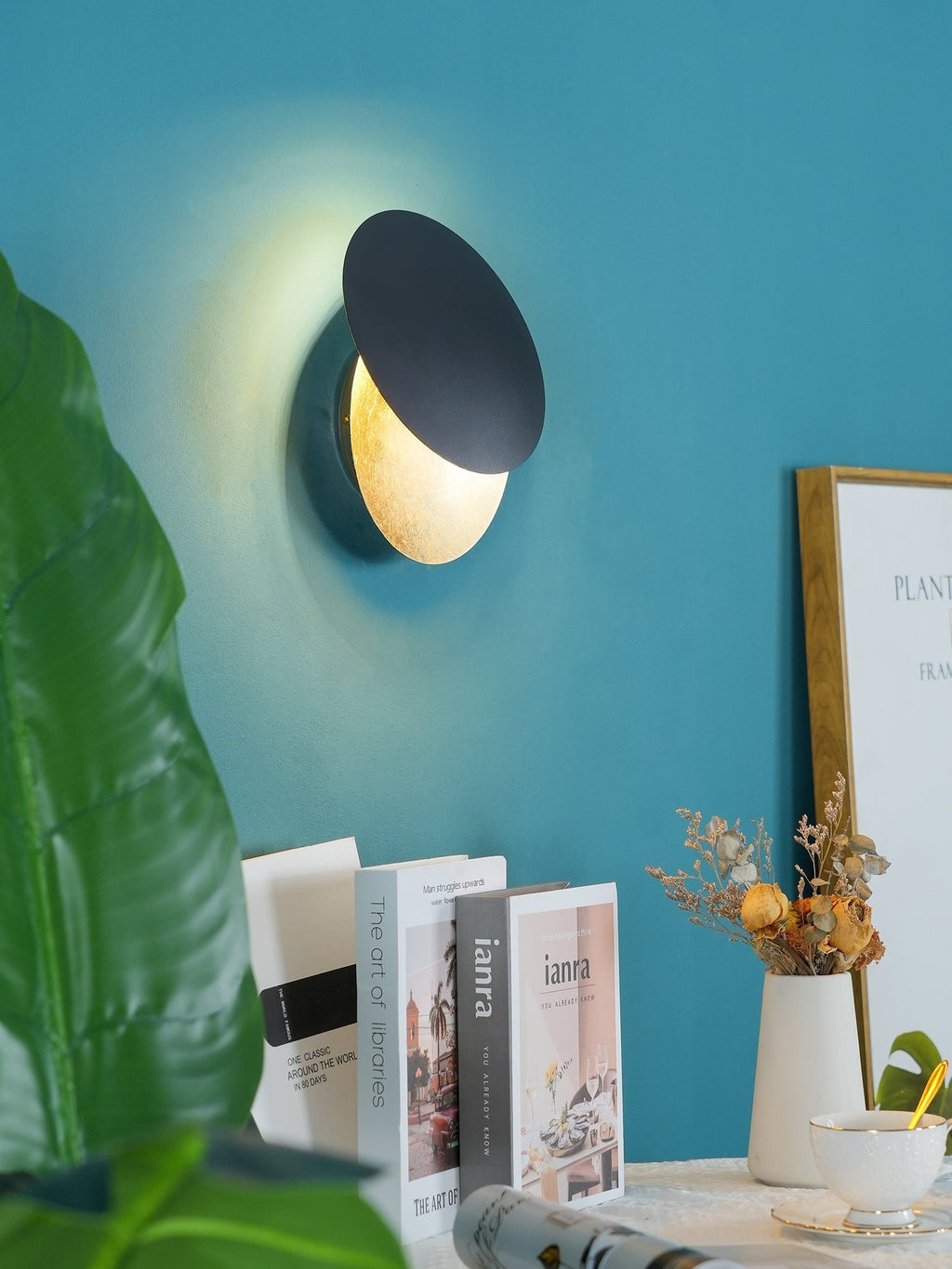 Kirelyn Steel Wall Light-Moonnatur