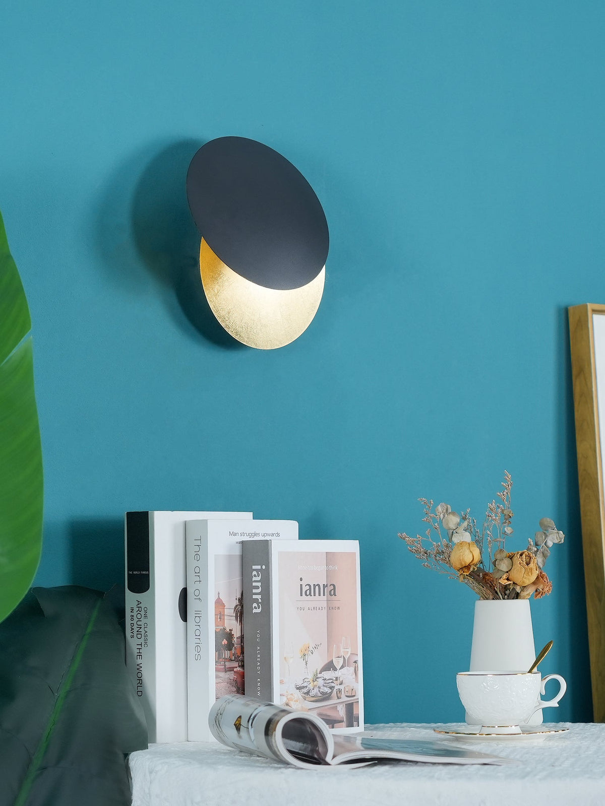 Kirelyn Steel Wall Light-Moonnatur