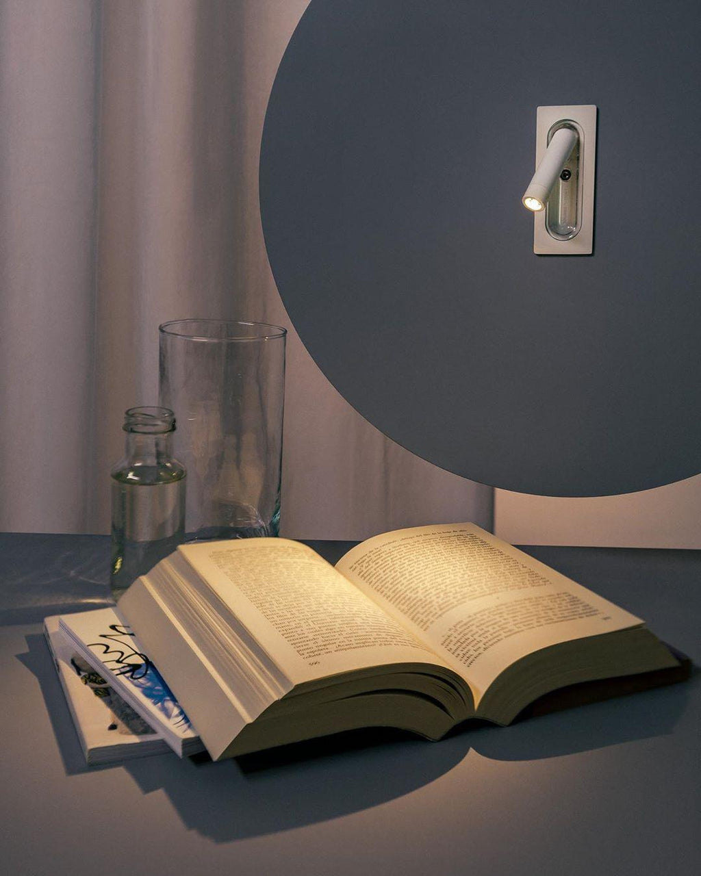 Braxley Aluminium Wall Light-Moonnatur