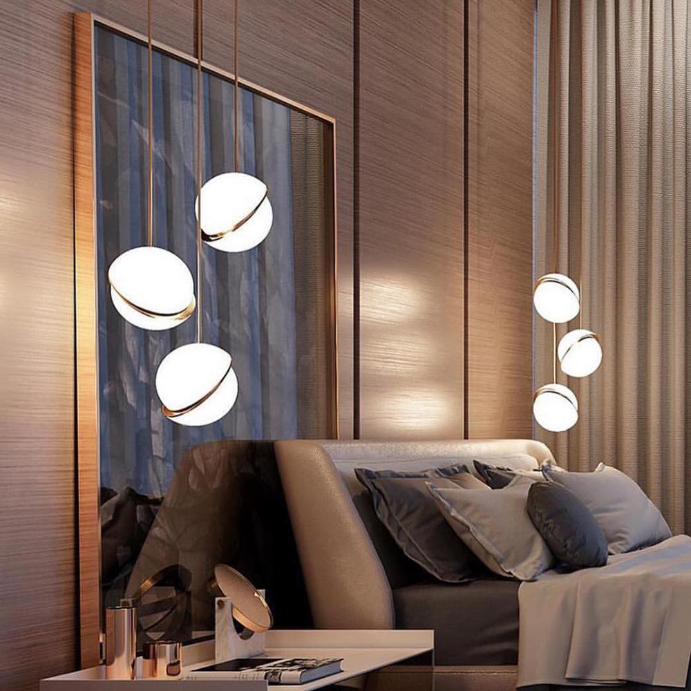Olivra Acrylic Pendant Lamp-Moonnatur